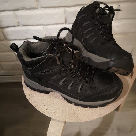 Outbound Men's Size 8 Grey & Black Waterproof Hiking Boots - Picture 2 of 7